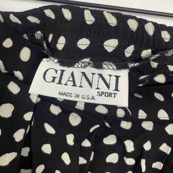 Polka Vintage Straight Midi Classy Work Business Chic Girly Dot Artsy Hip Skirt - Picture 5 of 7